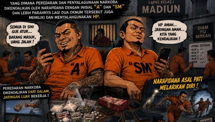 AMI Soroti Dugaan Kaburnya Napi Asal Pati dari Lapas Kelas I Madiun, Desak Investigasi Total dan Evaluasi Pejabat yang Lalai