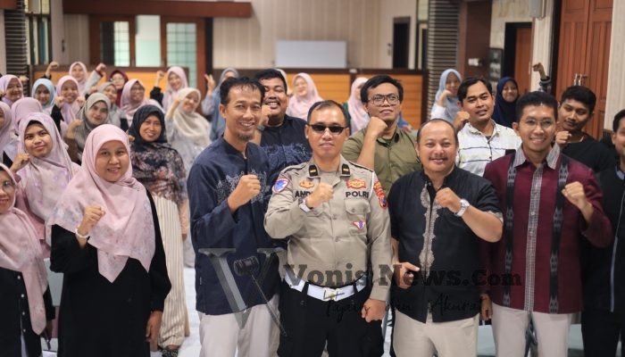 Polres Gresik Tanamkan Budaya Tertib Berlalu Lintas Sejak Dini, Libatkan Guru Lewat Program Polantas Menyapa