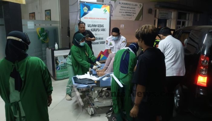 Aksi Heroik Satlantas Polres Gresik Kawal Ibu Hendak Melahirkan, Ibu dan Bayi Selamat Tiba di RSUD Ibnu Sina