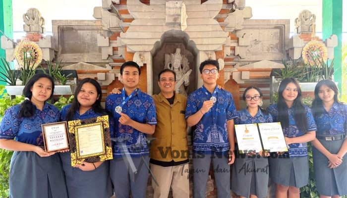 Siswa SMAN 1 Denpasar Raih Medali Perak dan Dua Special Award di Japan Design Idea and Invention Expo 2026 Osaka