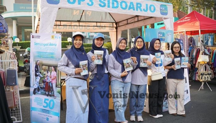 ICONNET Jatim dan PLN UP3 Sidoarjo Hadir di CFD Alun Alun Sidoarjo, Tawarkan Promo Gratis Instalasi dan Tambah Daya Listrik 50 Persen 