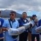 Gerakan Langit Biru, Partai Demokrat Bali Lepas Ribuan Bibit Ikan Mujair dan Tanam Pohon di Danau Batur