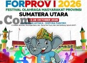 Kormi Sumut : FORPROVSU I 2026 di proyeksikan menjadi ajang Festival Olahraga Masyarakat dengan Pegiat terbanyak di Indonesia