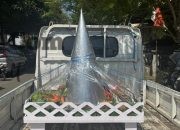 Tumpeng Jagad Nusantara Setinggi 1 Meter Karya MAKI Jatim Jadi Ikon Kirab Tumpeng Budaya di Gresik