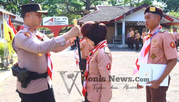 Kapolres Gresik Buka Latihan Gabungan Saka Bhayangkara 2026, Bentuk Generasi Muda Berkarakter dan Peduli Kamtibmas