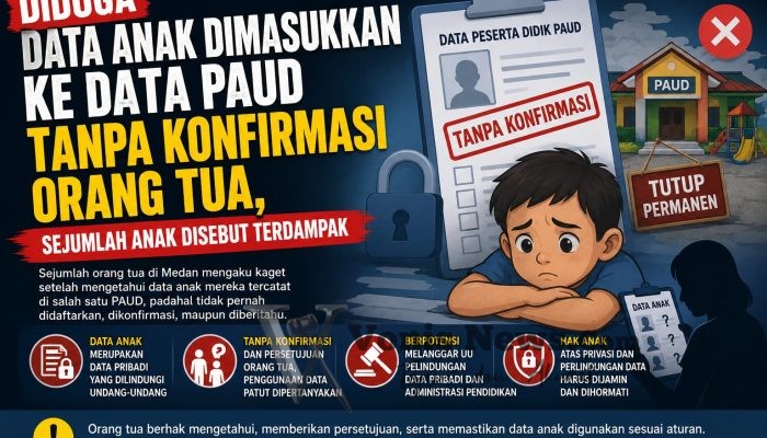 Diduga Data Anak Dimasukkan ke Data PAUD Tanpa Konfirmasi Orang Tua, Sejumlah Anak Disebut Terdampak