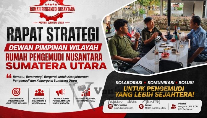 DPW Rumah Pengemudi Nusantara Sumut Matangkan Persiapan Pelantikan, Dialog Publik dan Rakerwil
