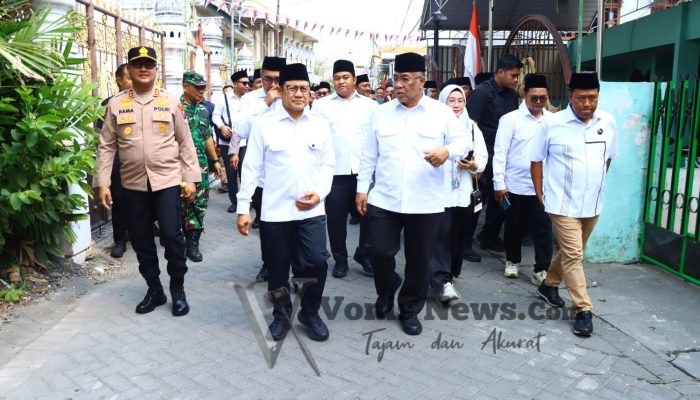 Dampingi Kunker Menko Muhaimin ke Gresik, Kapolres Pesan Generasi Muda Jangan Mudah Menyerah