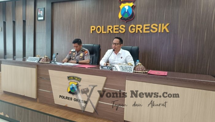 Lat Pra Ops Tumpas Narkoba Semeru 2026, Polres Gresik Kerahkan 103 Personel Berantas Peredaran Narkoba