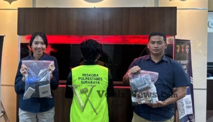 Satresnarkoba Polrestabes Surabaya Bongkar Pabrik Tembakau Sintetis di Sidoarjo, Pelaku Juga Edarkan Ganja