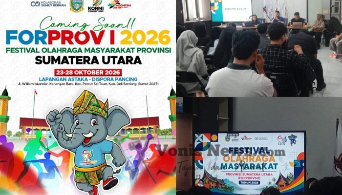 Rapat Persiapan FORPROVSU I KORMI Sumut Digelar Hari Ini, Daffasya Sinik Bangkitkan Semangat Panitia