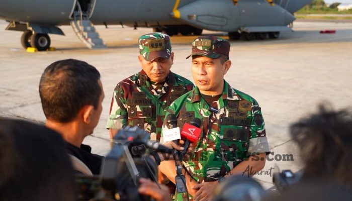 Negara Hadir di Tengah Bencana, Kodam IX/Udayana Gerak Cepat Salurkan Bantuan Kemhan bagi Warga Terdampak Gempa NTT