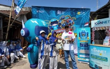Semarak Kemerdekaan di Kampoeng Cenggeret Malang, ICONNET Jatim Perkuat Kedekatan dengan Masyarakat
