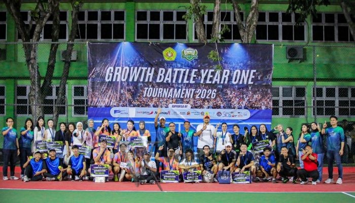 ICONNET Jatim Dukung Growth Battle – Year One Tennis Tournament 2026, Perkuat Ekosistem Komunitas Olahraga