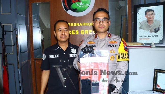 Polres Gresik Tangkap Residivis Pengedar Sabu, Modal Judi Online