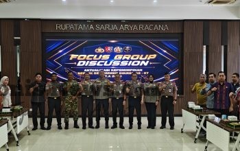 Perkuat Sinergi Antar-Lembaga, Serdik Sespimmen Dikreg ke-67 Gelar FGD Aktualisasi Kepemimpinan di Polres Gresik