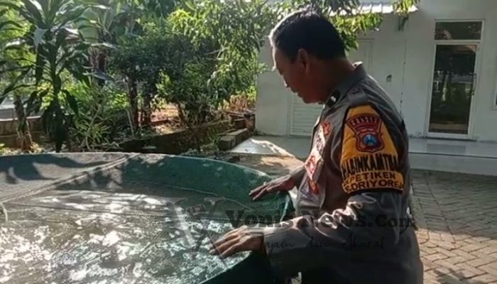 Polres Gresik Cek Budidaya Ikan Lele di Desa Petiken, Dukung Ketahanan Pangan Nasional