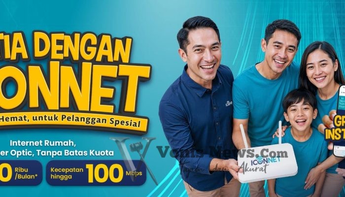 ICONNET Hadirkan Promo September, Internet Fiber Optik Mulai Rp200 Ribu per Bulan Gratis Biaya Instalasi