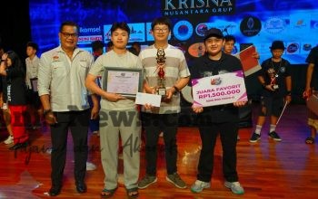 Para Juara GMF Ke-3 di DNA Art & Creative, Afterlight Band Sabet Piala Bergilir