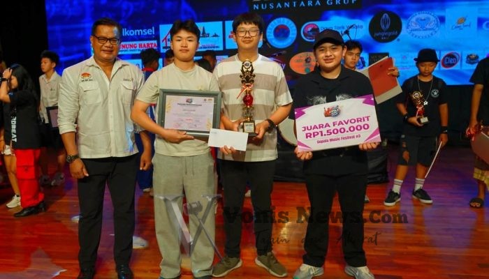 Para Juara GMF Ke-3 di DNA Art & Creative, Afterlight Band Sabet Piala Bergilir
