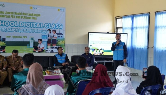 Perluas Akses Digital hingga Wilayah Kepulauan, PLN Icon Plus Perkuat Pendidikan di Pulau Lepar