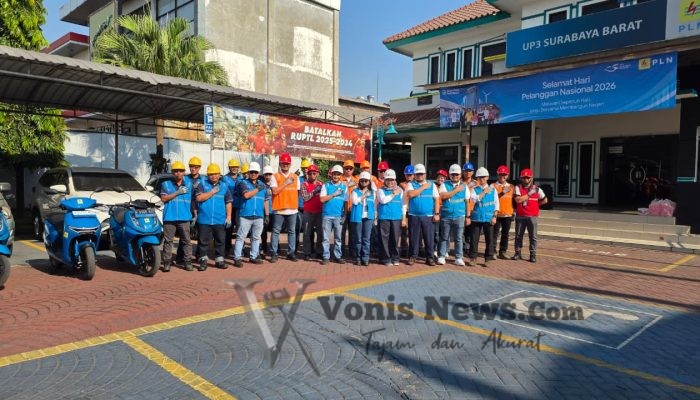 Puncak Hari Pelanggan Nasional 2026, PLN Icon Plus Jatim dan PLN UP3 Surabaya Barat Perkuat Budaya K3 untuk Pelayanan Andal