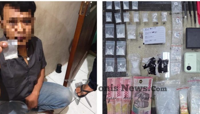Berawal dari Lapor Cak Rama, Satresnarkoba Polres Gresik Ungkap Peredaran Sabu 19 Paket di Kebomas