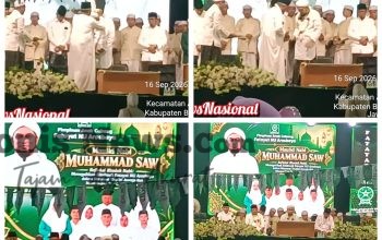 Ribuan Warga Tengket Bangkalan Khidmat Peringati Maulid Nabi, Dorong Generasi Beriman dan Berdaya