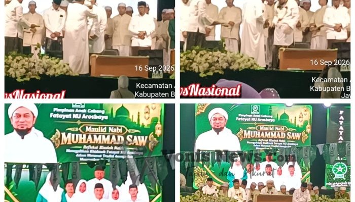 Ribuan Warga Tengket Bangkalan Khidmat Peringati Maulid Nabi, Dorong Generasi Beriman dan Berdaya
