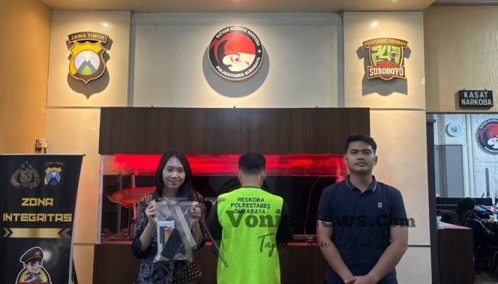 Polrestabes Surabaya Bekuk Pengedar Sabu di Bratang, Kulakan dari Rabesan Bangkalan