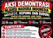AMI Gelar Aksi Demonstrasi, Desak Penegakan Hukum atas Dugaan Penyalahgunaan Narkotika yang Disebut Melibatkan Tiga Anggota DPRD