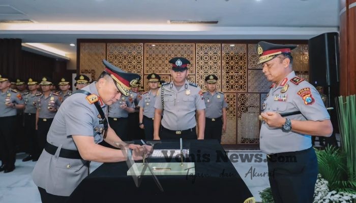 Pasma Royce Resmi Tinggalkan Polda Jatim, Lanjutkan Amanah sebagai Kapolda Bali