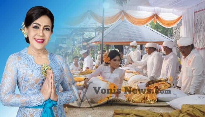 Metatah Massal di Buleleng, Tutik Kusuma Wardhani Bagikan 106 Stel Pakaian dan Dorong Pelestarian Adat Bali