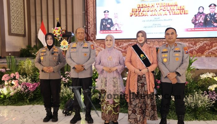 Ny. Lenia Dekananto Resmi Jadi Ibu Asuh Polwan Polda Jatim, Fokus Kesejahteraan dan Keharmonisan Keluarga
