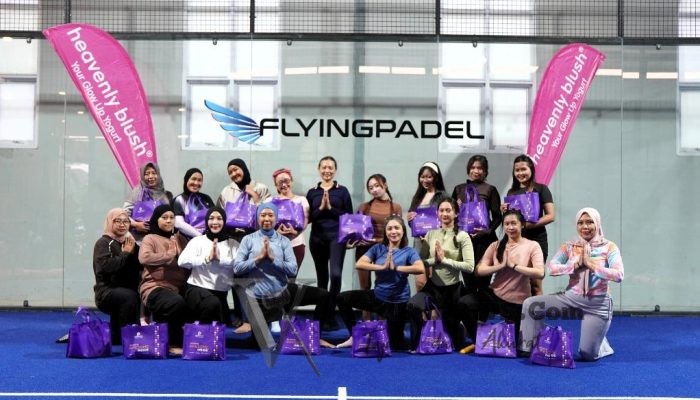 Premier Place Hotel Gandeng Flying Padel, Ajak Masyarakat Terapkan Gaya Hidup Sehat Lewat Yoga x Padel