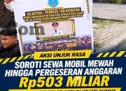 Soroti Sewa Mobil Mewah hingga Pergeseran Anggaran Rp503 Miliar, GHARIS Sumut Gelar Aksi di Kejati