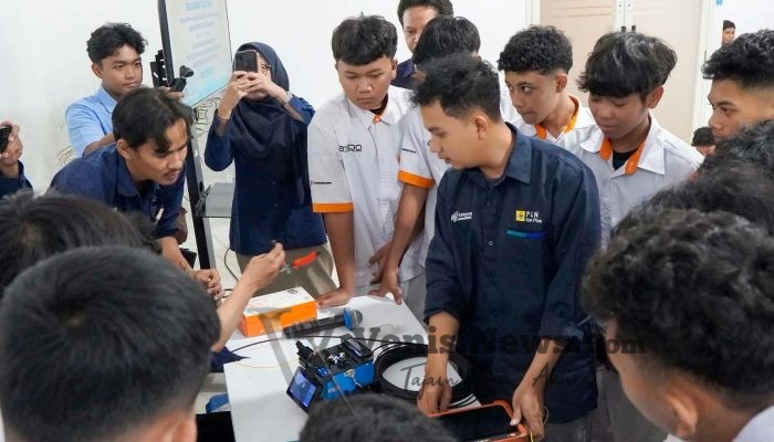 Perluas Wawasan dan Pengenalan Dunia Industri Telekomunikasi, SMK Pwayatan Daha 1 Kunjungi PLN Icon Plus Jatim