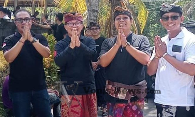 Made Supartha Hadir di Upacara Pengabenan, Wujud Empati dan Solidaritas kepada Keluarga Duka