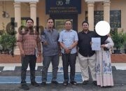 Ahli Waris Alm HL Siregar Resmi Laporkan Oknum Yang Menjual Belikan Tanah Tanpa Hak Milik Alm, Ayahnya di Polres Labuhanbatu